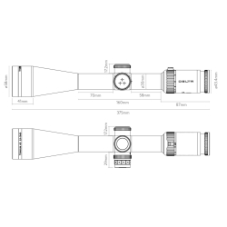 Luneta celownicza Delta Titanium HD 2,5-15x50 4A S
