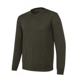 sweter-beretta-merino-v-neck-green-moss-73375