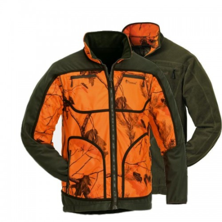 PINEWOOD SOFTSCHEL MYŚLIWSKI MICHIGAN DWUSTRONNY KOLOR ZIELONY / APB