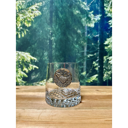 GOLDEN FOX SZKLANKI DO WHISKY RADIUS DEER GOLD - 6 SZT
