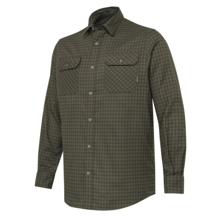 Koszula BERETTA Cadet Flannel Shirt Green & Brown Check