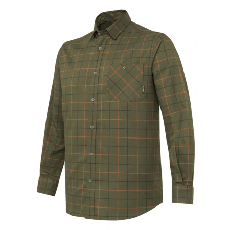 Koszula BERETTA Jargo Stretch Shirt Green Pumpkin Check