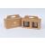 GOLDEN FOX SZKLANKI DO WHISKY AMBER FIRE  DEER GOLD - 2 SZT