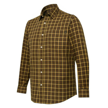koszulka-beretta-bryggen-brown-yellow-check-76438